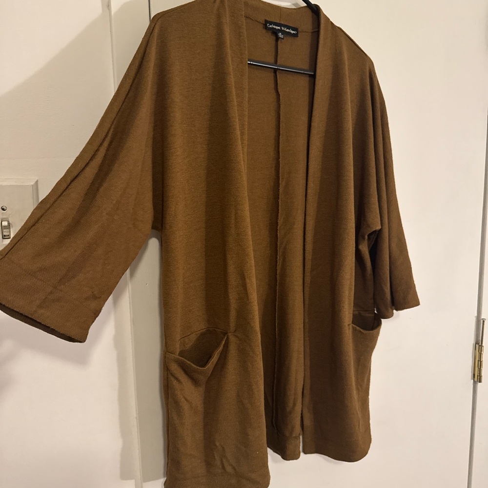 Catherine Malandrino Open-Front Cape